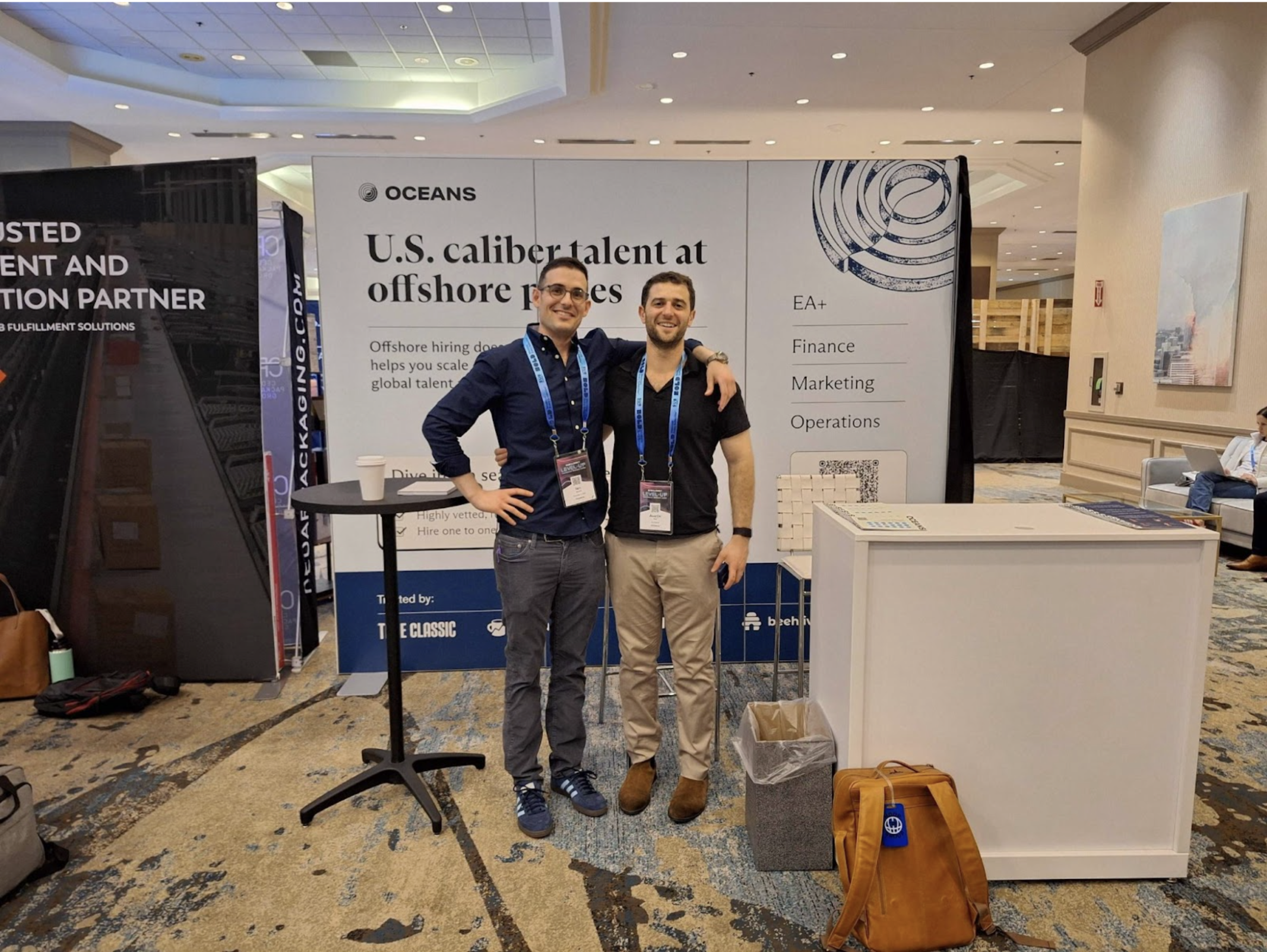 Austin with Oceans' Founder & CEO Ian