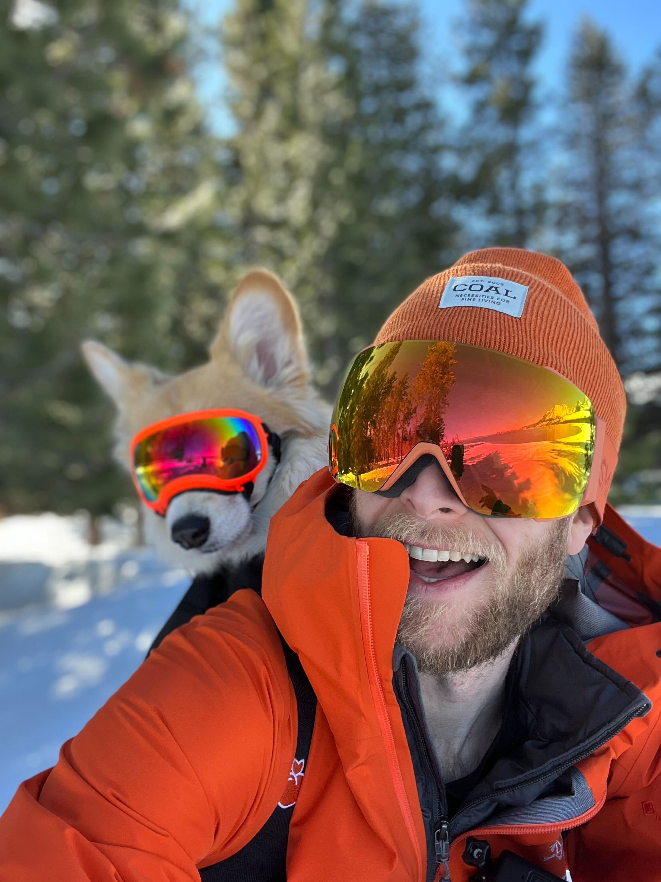 Max and Bryan at the Hampton Ski Retreat in Tahoe