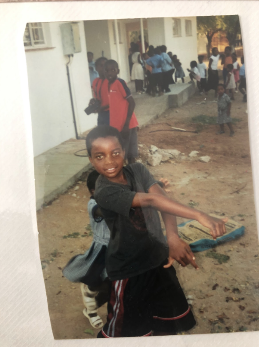 Young me in Botswana tryna be cool