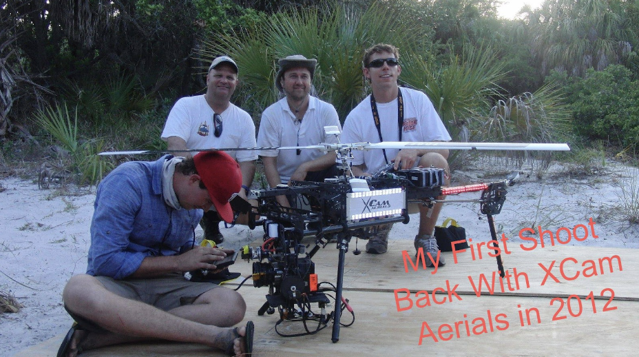 2012: Flying Movie Cameras on RC Helicopters (I believe this was a History Channel movie shoot)