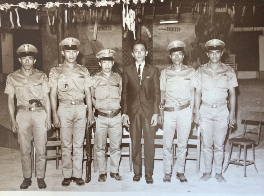 My grandpa and his body guards